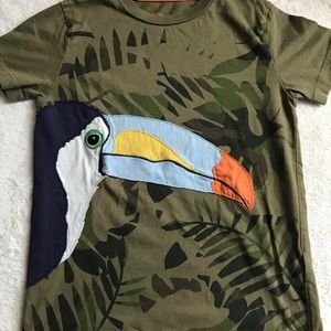 Mini boden boys toucan shirt
